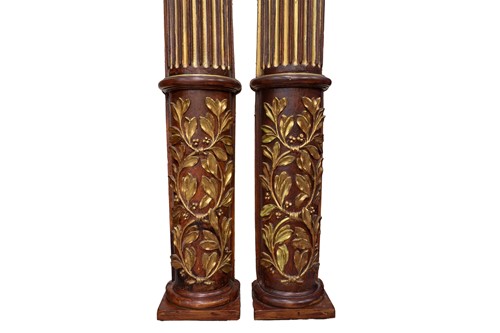 Lot 147 - A pair of large and impressive architectural...