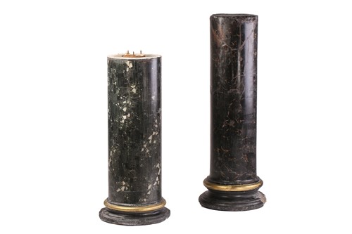 Lot 113 - A 19th-century black/green variegated...
