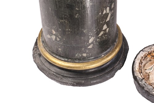 Lot 113 - A 19th-century black/green variegated...