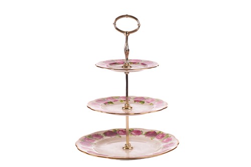 Lot 218 - A Royal Albert 'Old English Rose' teaset,...