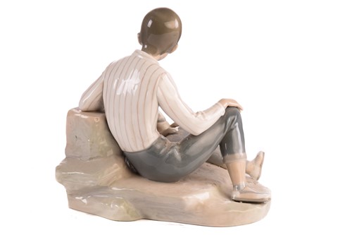 Lot 221 - A group of five large Lladro figures, to...