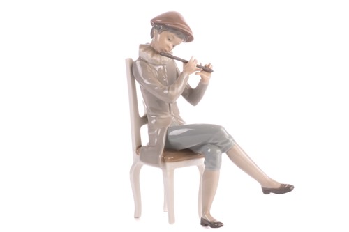 Lot 221 - A group of five large Lladro figures, to...