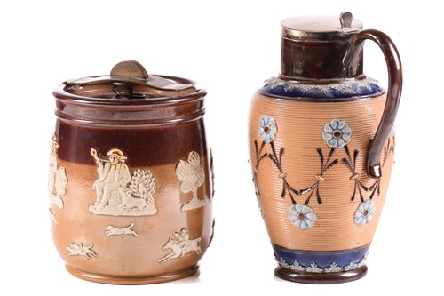 Lot 217 - A late 19th century Doulton Lambeth stoneware...