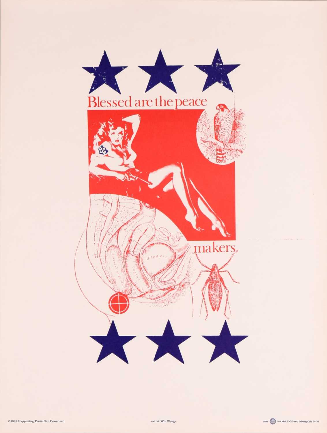 Lot 20 - William Weege (b.1935) American, 'Blessed are...