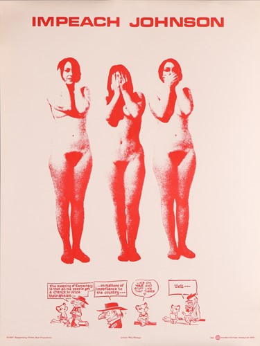 Lot 128 - William Weege (b.1935) American, 'Impeach...