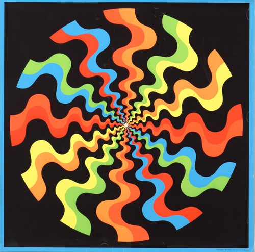 Lot 4 - Two original 1960s American psychedelic...