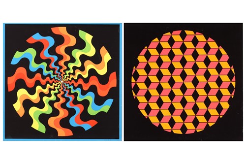 Lot 4 - Two original 1960s American psychedelic...