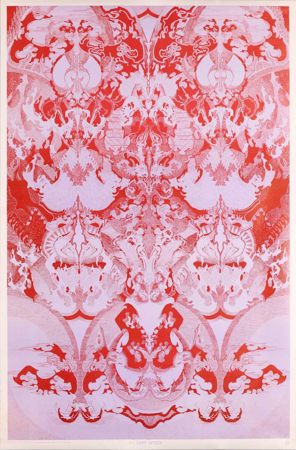 Lot 52 - An original 1967 psychedelic poster, 'Lady...