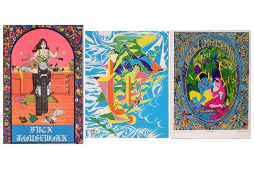 Lot 67 - Three orignal 1960s posters, comprising a...