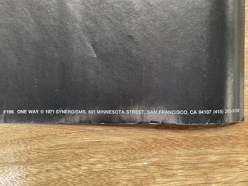 Lot 21 - A vintage, Black Power Movement poster, 'One...