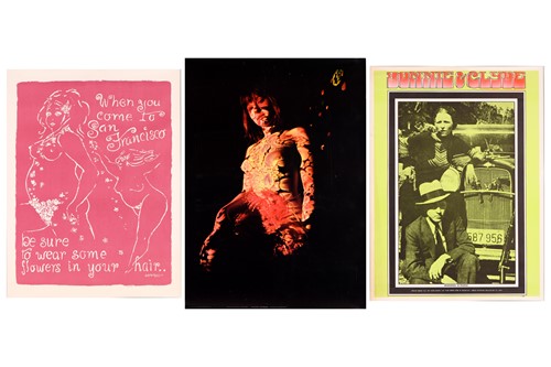 Lot 17 - Bonnie & Clyde, a 1960s American black light...
