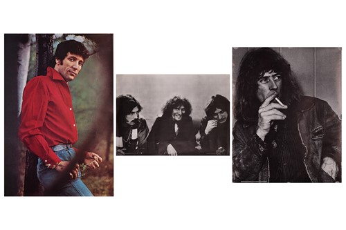 Lot 71 - Three original large music posters, comprising:...