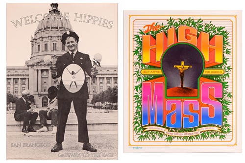 Lot 110 - Two original American counter-culture posters,...