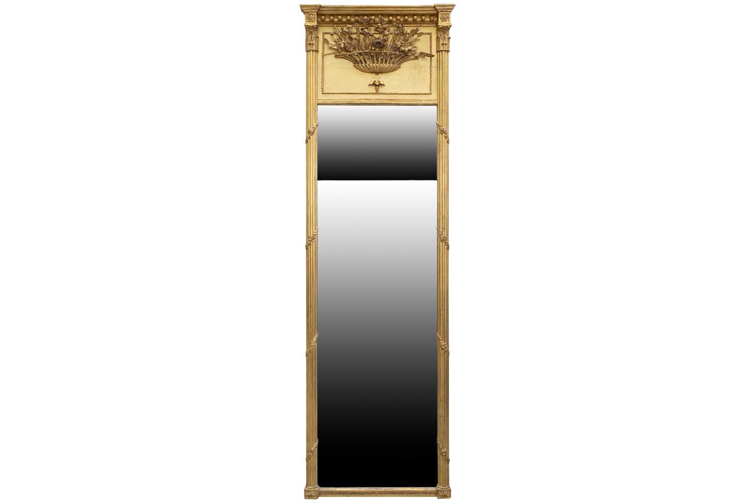 Lot 164 - An Irish Regency carved wood and gilt gesso...