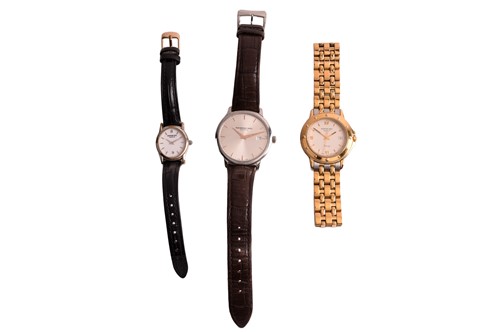 Lot 233 - Three Raymond Weil watches. The first is a...
