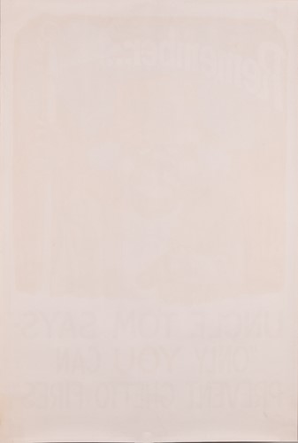 Lot 42 - An original 1967 American civil unrest period...