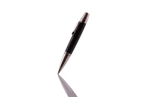 Lot 177 - Montblanc Bohème Doue grid guilloche ballpoint...