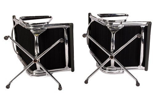 Lot 163 - A pair of contemporary Charles Eames Vitra EA...