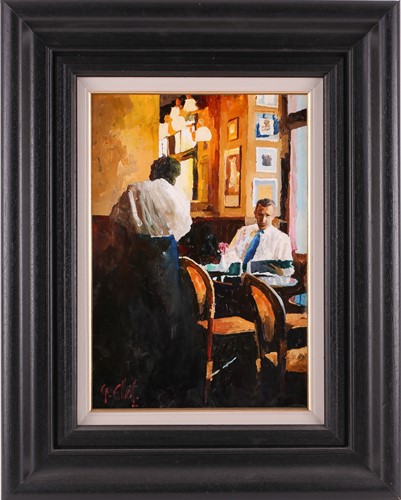 Lot 28 - Graham Elliott (contemporary), 'Lunchtime,...
