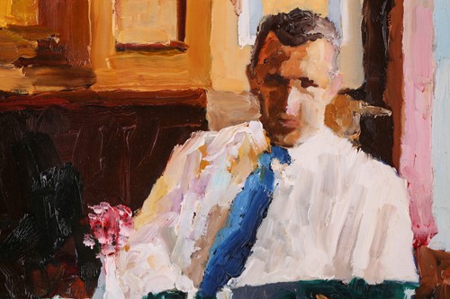 Lot 28 - Graham Elliott (contemporary), 'Lunchtime,...
