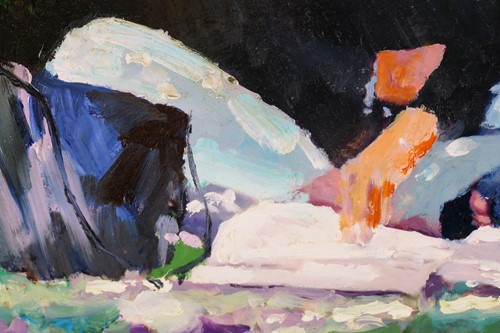 Lot 6 - Graham Elliott (contemporary), 'Reading in the...