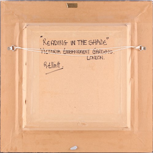 Lot 6 - Graham Elliott (contemporary), 'Reading in the...
