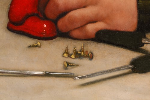 Lot 2 - John Afflick (b.1967) British, 'When God...
