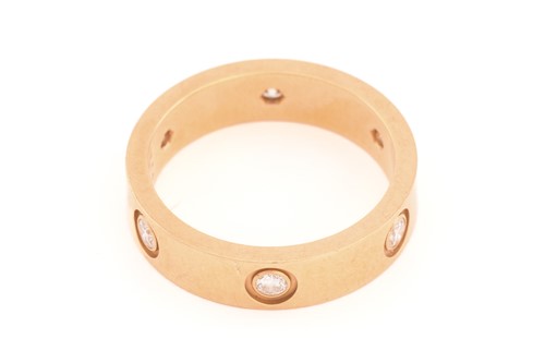 Lot 156 - Cartier - An 18ct gold 'LOVE' wedding band...