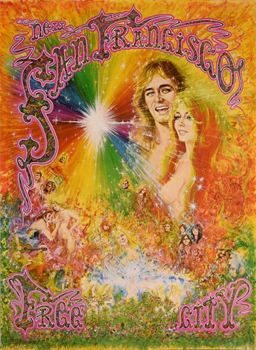 Lot 102 - An original 1968 'New San Francisco - Free...