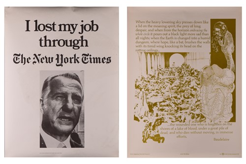 Lot 76 - An original 1960s political protest poster, 'I...