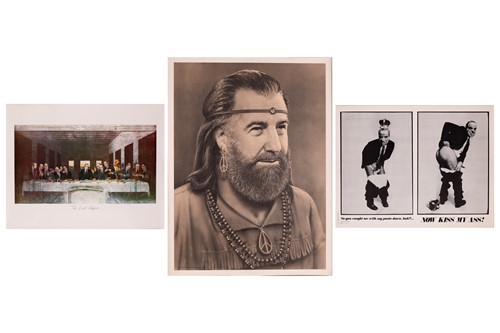 Lot 140 - Three original American political protest...