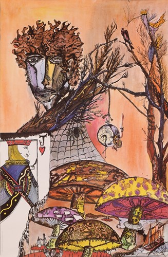 Lot 51 - Bob Dylan: a 1967 colour art poster, printed...
