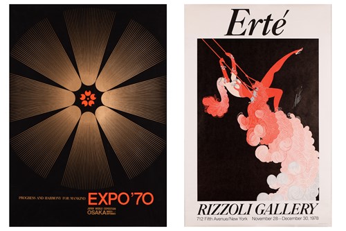 Lot 92 - An original 1970 'Japan World Expo' poster,...