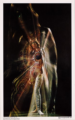 Lot 26 - A 1967 Overground Art psychedelic poster,...