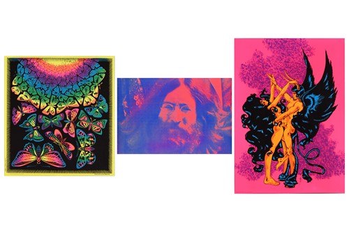 Lot 62 - Three late 1960s / early 1970s black light...