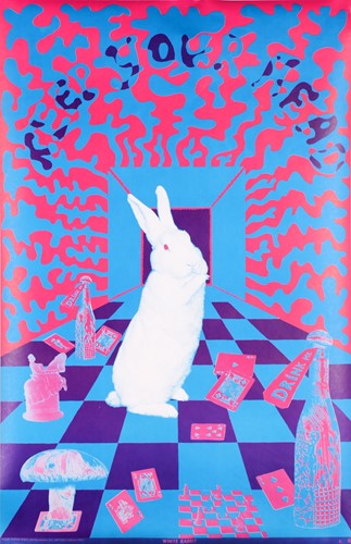 Lot 1 - An original late 1960s psychedelic blacklight...