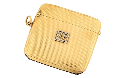 Lot 193 - Asprey & Co - An 18ct gold cigarette case and...