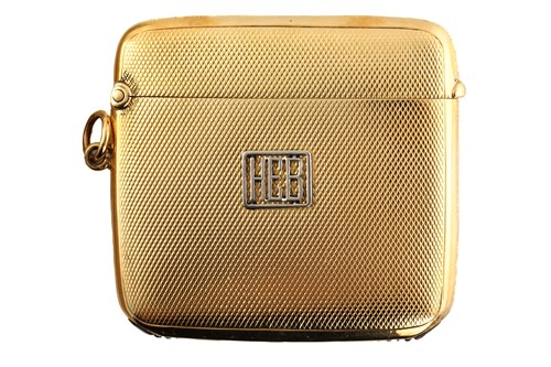 Lot 193 - Asprey & Co - An 18ct gold cigarette case and...