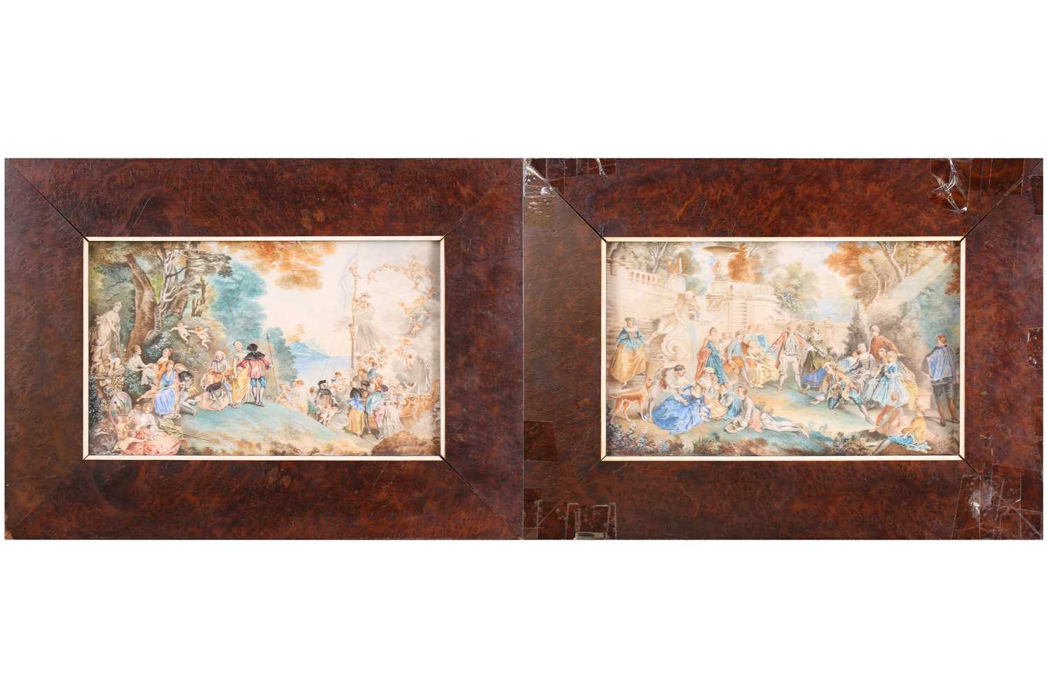 Lot 66 - French School, early 19th-century miniature...