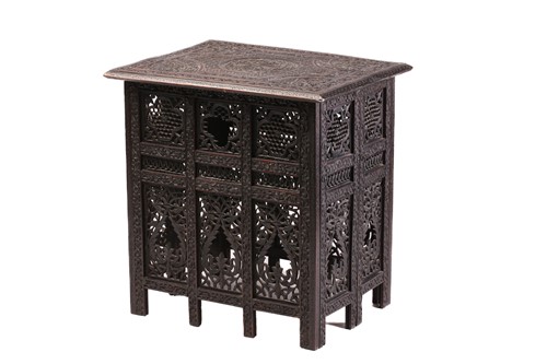 Lot 214 - A 19th-century rectangular carved and pierced...