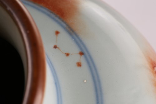 Lot 74 - A Chinese porcelain vase, late Qing dynasty,...