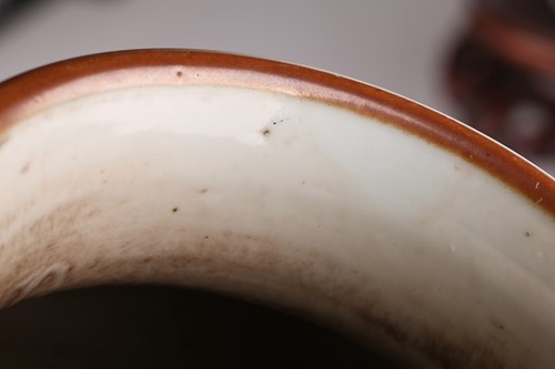Lot 74 - A Chinese porcelain vase, late Qing dynasty,...