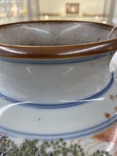 Lot 74 - A Chinese porcelain vase, late Qing dynasty,...