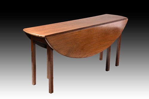 Lot 228 - A George III mahogany oval "Wake" table...