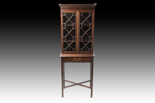Lot 249 - A 19th century probably Irish mahogany side...