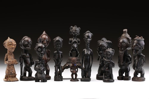 Lot 9 - A group of Luba/Hemba power and maternity...