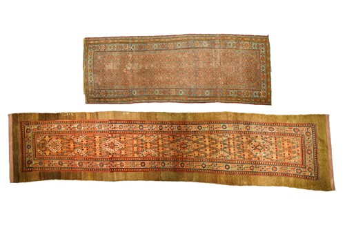 Lot 273 - An antique Serab/Sarab runner with the...