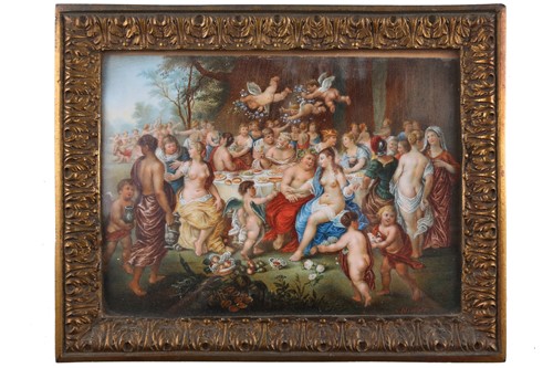 Lot 289 - A. Nischer. A 19th-century rectangular...