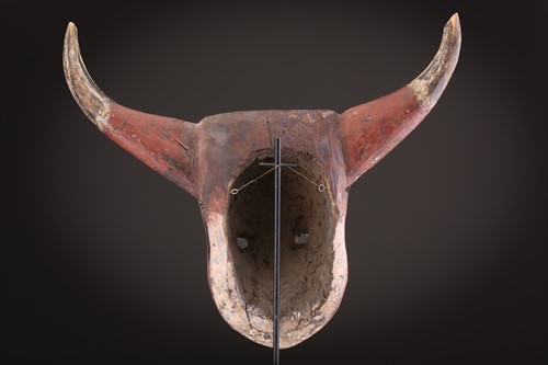 Lot 138 - Three zoomorphic masks, Indonesia/Cambodia,...