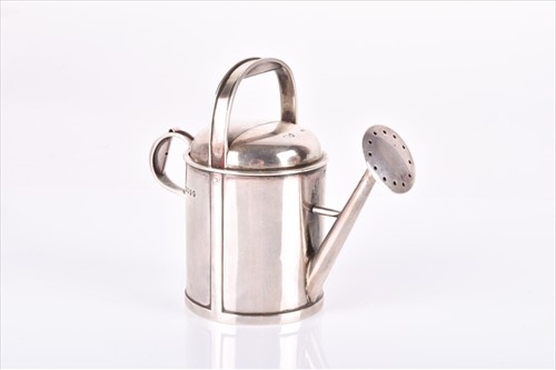 Lot 446 - A Victorian novelty silver condiment in the...